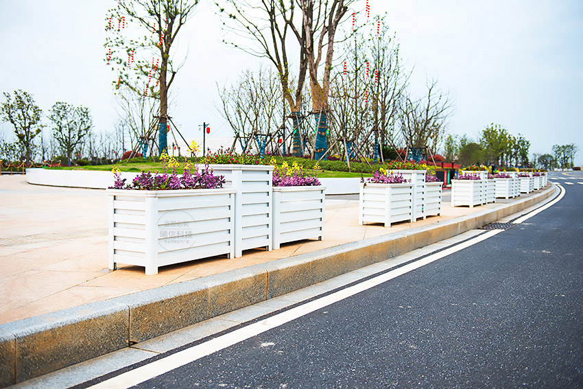 公園廣場(chǎng)花箱江西案例