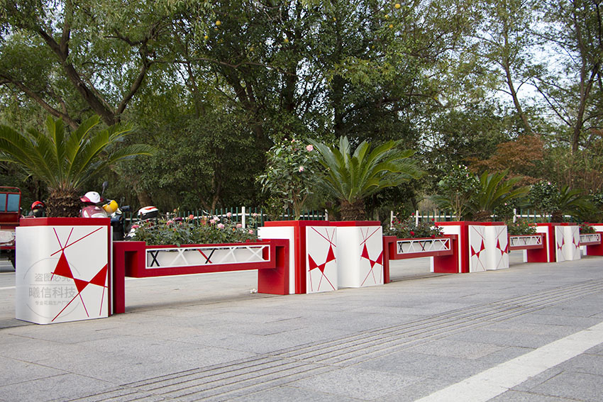 停車場花箱浙江嘉興案例